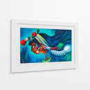 Mujer Maya en azul - Caperh | Cuadro decorativo de Canvas Lab