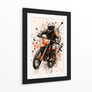 Motocross III - Caperh | Cuadro decorativo de Canvas Lab