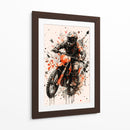 Motocross III - Caperh | Cuadro decorativo de Canvas Lab