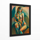 Mujer sentada - Caperh | Cuadro decorativo de Canvas Lab