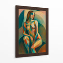Mujer sentada - Caperh | Cuadro decorativo de Canvas Lab