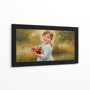 Niña con manzanas - Caperh | Cuadro decorativo de Canvas Lab
