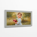 Niña con manzanas - Caperh | Cuadro decorativo de Canvas Lab