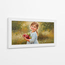 Niña con manzanas - Caperh | Cuadro decorativo de Canvas Lab