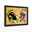 Negro y violeta-variación pictórica - Caperh | Cuadro decorativo de Canvas Lab