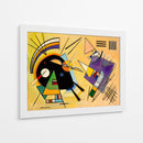 Negro y violeta-variación pictórica - Caperh | Cuadro decorativo de Canvas Lab