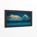 Noche decembrina en Banff - Caperh | Cuadro decorativo de Canvas Lab