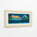 Noche decembrina en Banff - Caperh | Cuadro decorativo de Canvas Lab