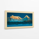 Noche decembrina en Banff - Caperh | Cuadro decorativo de Canvas Lab
