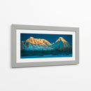 Noche decembrina en Banff - Caperh | Cuadro decorativo de Canvas Lab