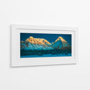 Noche decembrina en Banff - Caperh | Cuadro decorativo de Canvas Lab