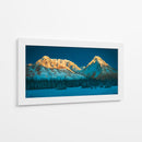 Noche decembrina en Banff - Caperh | Cuadro decorativo de Canvas Lab