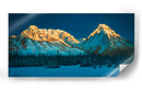Noche decembrina en Banff - Caperh | Cuadro decorativo de Canvas Lab