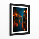 Noche lluviosa - Caperh | Cuadro decorativo de Canvas Lab