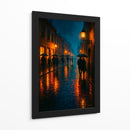 Noche lluviosa - Caperh | Cuadro decorativo de Canvas Lab