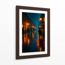 Noche lluviosa - Caperh | Cuadro decorativo de Canvas Lab