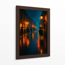 Noche lluviosa - Caperh | Cuadro decorativo de Canvas Lab