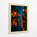 Noche lluviosa - Caperh | Cuadro decorativo de Canvas Lab