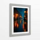 Noche lluviosa - Caperh | Cuadro decorativo de Canvas Lab