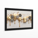 Geometria Dorada - DIEGO D L | Cuadro decorativo de Canvas Lab
