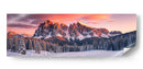 Paisaje nevado II - Caperh | Cuadro decorativo de Canvas Lab