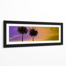 Palmeras al atardecer - Caperh | Cuadro decorativo de Canvas Lab