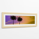 Palmeras al atardecer - Caperh | Cuadro decorativo de Canvas Lab