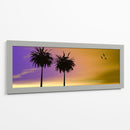 Palmeras al atardecer - Caperh | Cuadro decorativo de Canvas Lab
