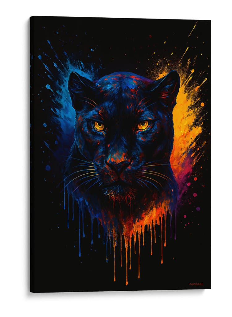 Pantera negra II - Caperh | Cuadro decorativo de Canvas Lab