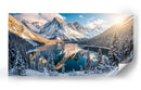 Paisaje nevado - Caperh | Cuadro decorativo de Canvas Lab
