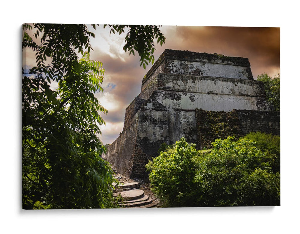 Piramide del Tepozteco - Alan050 | Cuadro decorativo de Canvas Lab
