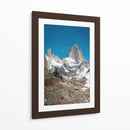 Cumbre del Monte Fitz Roy, Patagonia - Wandering Pixels Co. | Cuadro decorativo de Canvas Lab