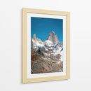Cumbre del Monte Fitz Roy, Patagonia - Wandering Pixels Co. | Cuadro decorativo de Canvas Lab