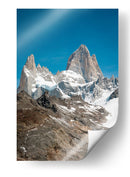 Cumbre del Monte Fitz Roy, Patagonia - Wandering Pixels Co. | Cuadro decorativo de Canvas Lab