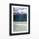 Montañas y Hielo - Wandering Pixels Co. | Cuadro decorativo de Canvas Lab