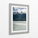 Montañas y Hielo - Wandering Pixels Co. | Cuadro decorativo de Canvas Lab