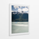 Montañas y Hielo - Wandering Pixels Co. | Cuadro decorativo de Canvas Lab