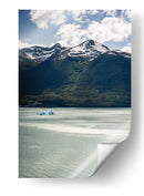 Montañas y Hielo - Wandering Pixels Co. | Cuadro decorativo de Canvas Lab