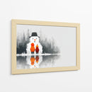 Amigos de invierno - DIEGO D L | Cuadro decorativo de Canvas Lab