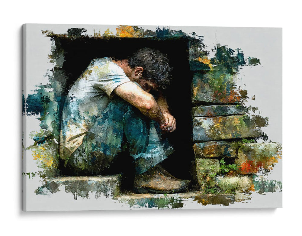 Vigilante del vacío - DIEGO D L | Cuadro decorativo de Canvas Lab
