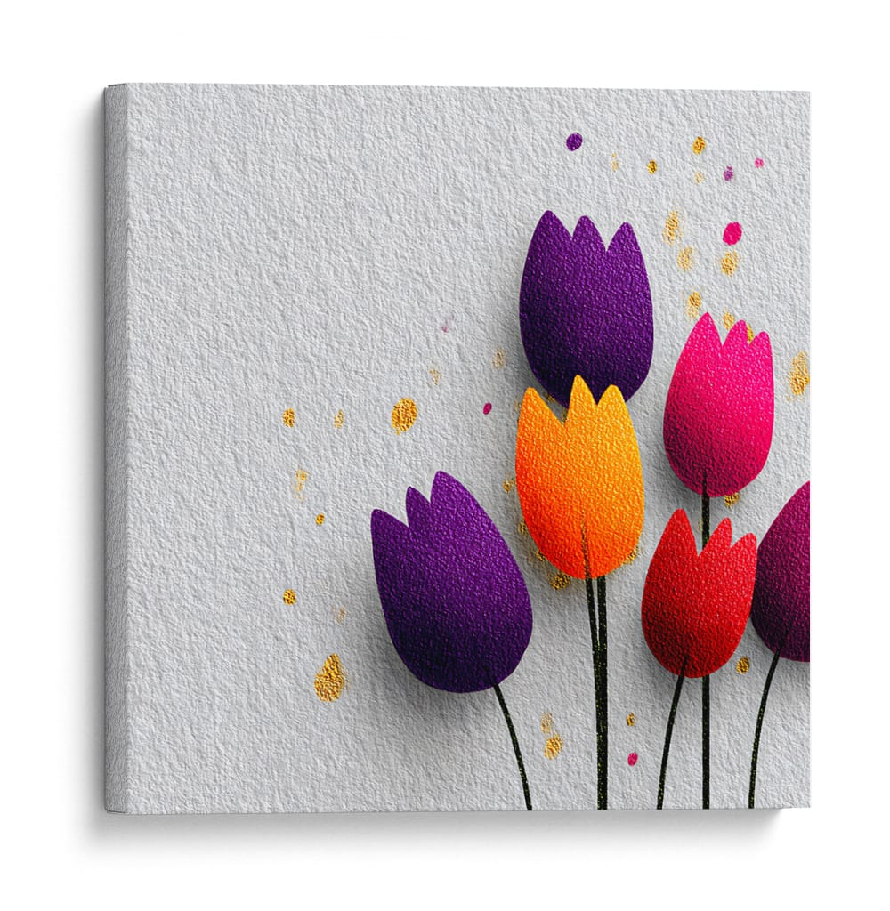 Tulipanes - DIEGO D L | Cuadro decorativo de Canvas Lab