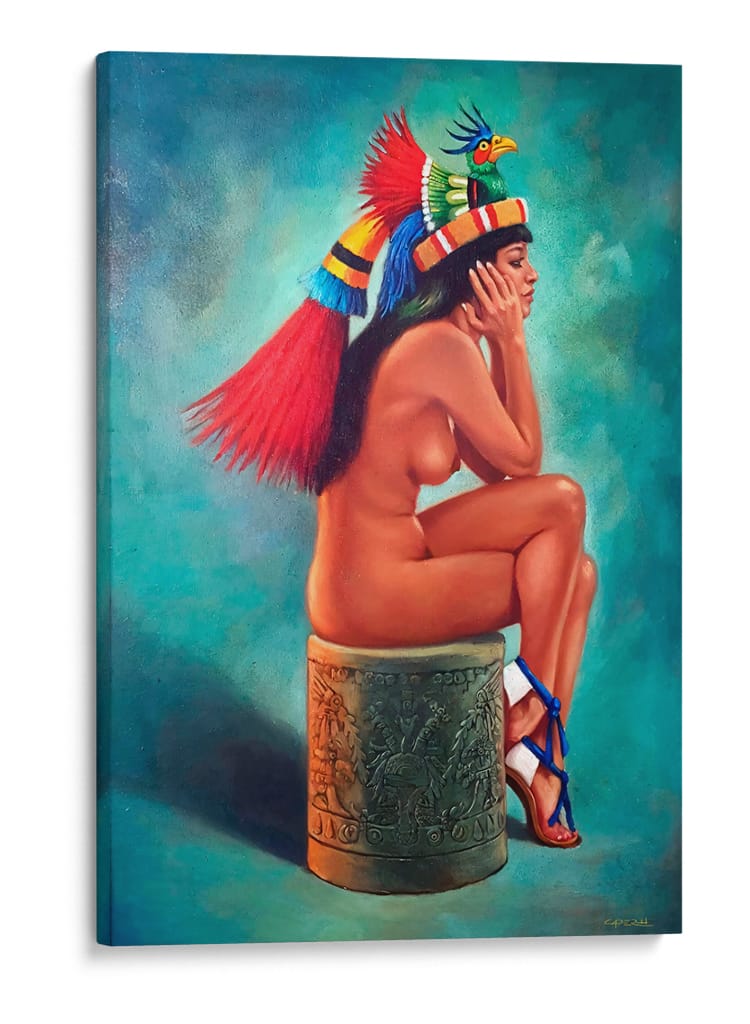 Princesa Maya - Caperh | Cuadro decorativo de Canvas Lab