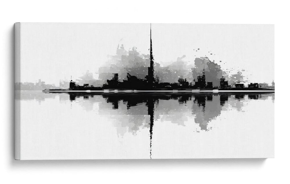 Ciudad abstracta - DIEGO D L | Cuadro decorativo de Canvas Lab