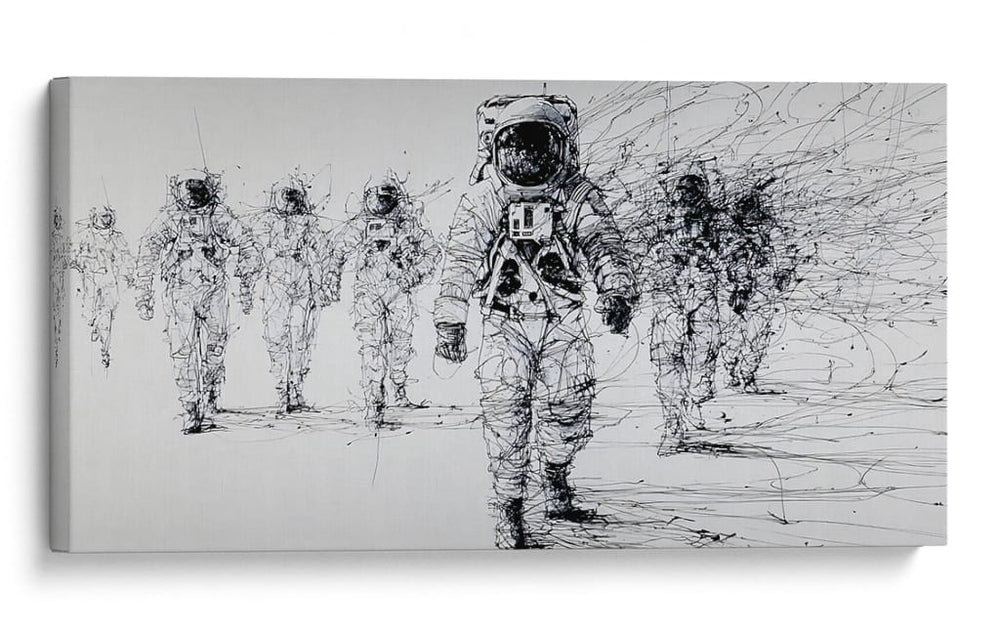 Caminantes Estelares - DIEGO D L | Cuadro decorativo de Canvas Lab