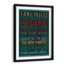 Reglas De La Familia De Especias I - Grace Popp | Cuadro decorativo de Canvas Lab