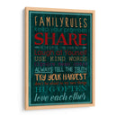 Reglas De La Familia De Especias I - Grace Popp | Cuadro decorativo de Canvas Lab