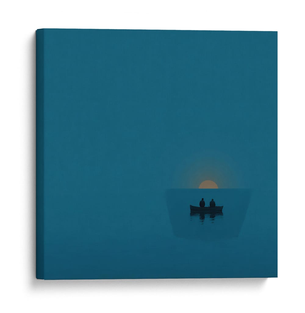 La calma del azul - DIEGO D L | Cuadro decorativo de Canvas Lab