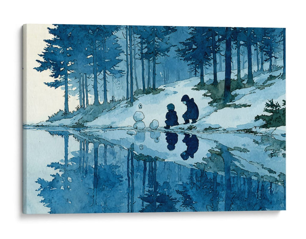 Juegos de invierno - DIEGO D L | Cuadro decorativo de Canvas Lab