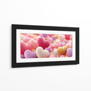 Corazones pastel - DIEGO D L | Cuadro decorativo de Canvas Lab