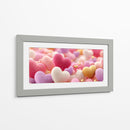 Corazones pastel - DIEGO D L | Cuadro decorativo de Canvas Lab